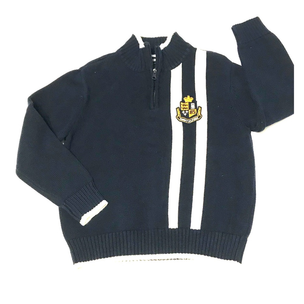 Tommy Hilfiger Boy’s Navy Sweater!
